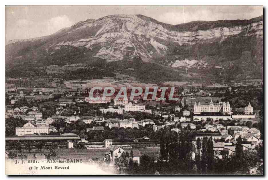 CPA Aix les Bains et le Mont Revard