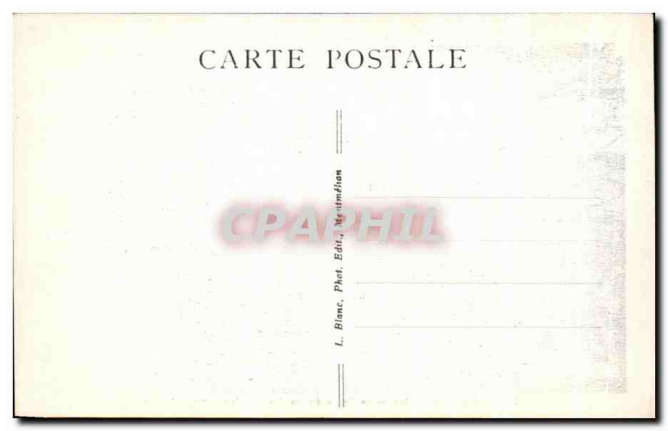 CPA Challes les Eaux La Reine du Soufre Etablissement Thermal — Rückseite