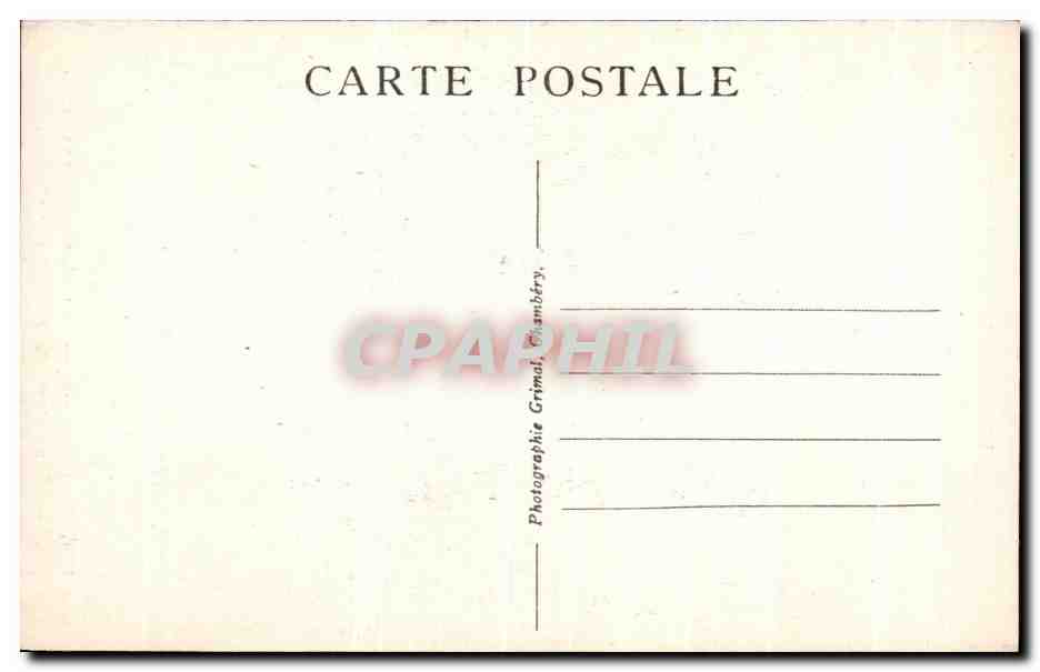 Le Pont de l'Abîme sur le Chéran — Cusy (Haute-Savoie) — Éditeur : La Savoie Touristique, n° 2475 — Verso