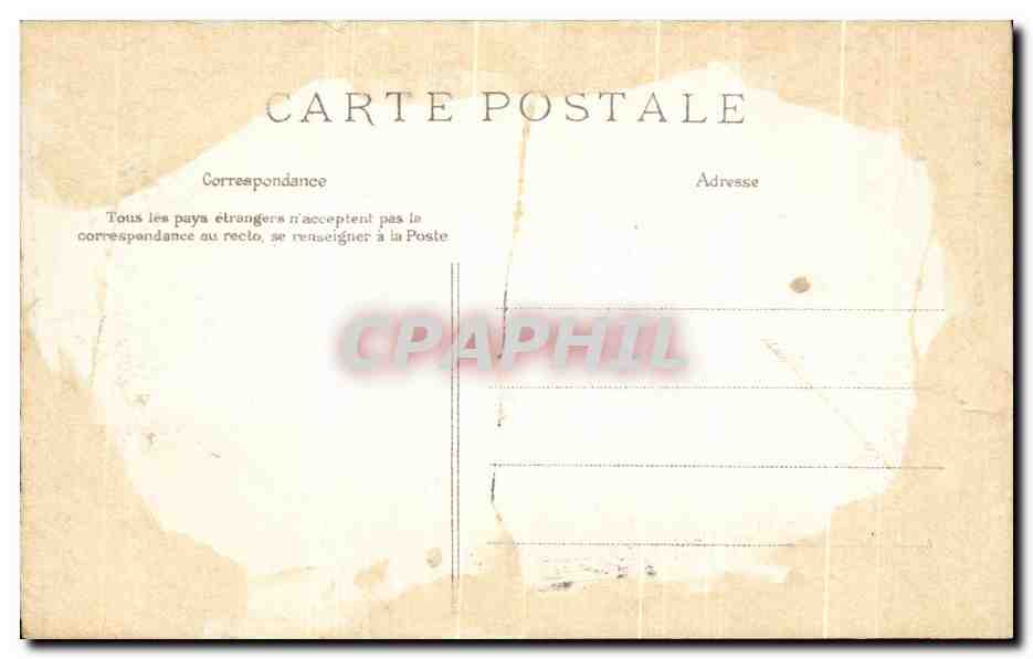 CPA Huelgoat Vu de I'Etang — Rückseite