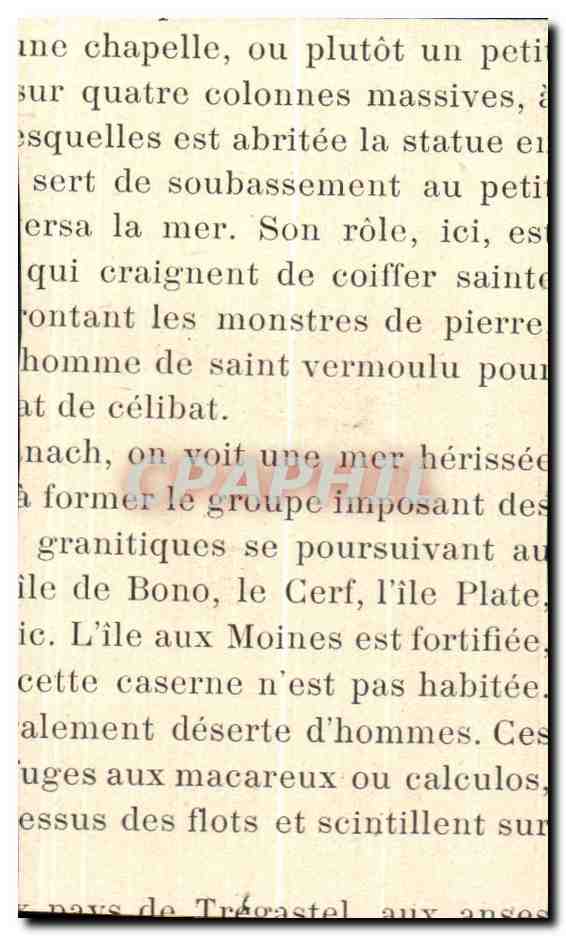 Image Petite Fille De Ploumanach — Rückseite