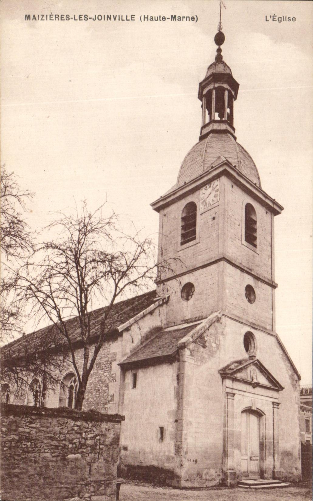 CPA Maizieres Les Joinville L'Eglise