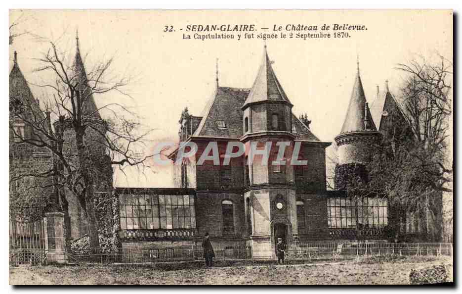 Sedan-Glaire — Le Château de Bellevue — Phototype Marquand, Sedan, n°32