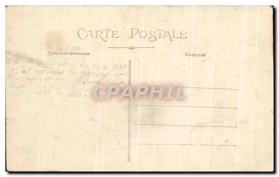 CPA Laval Le Palais et le vieux Chateau — Rückseite