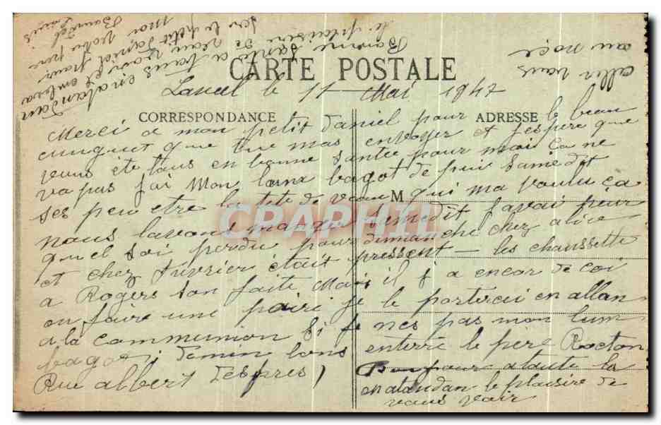 Laval — Rue Solferino et Rue de la Gare — N.G. n°22 — Rückseite