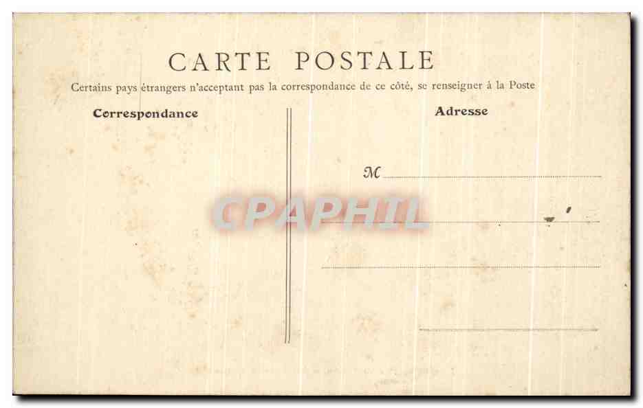 CPA Laval Rue de l'Hotel de Ville  — Rückseite