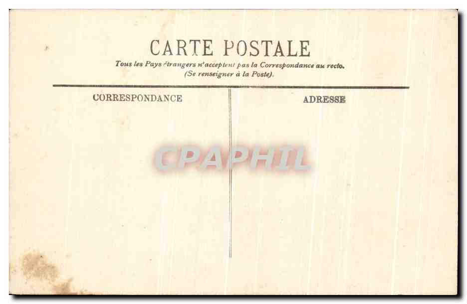 Laval — Le Château et le Palais de Justice — LL — Rückseite