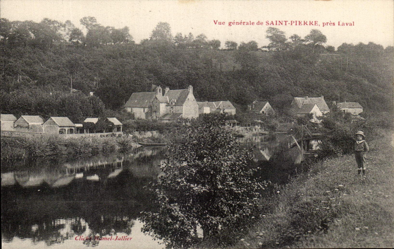 CPA Vue Generale De Saint Pierre Pres Laval