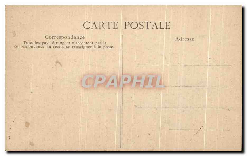 CPA Cote D'emeraude Dinard Cristal Hotel — Rückseite