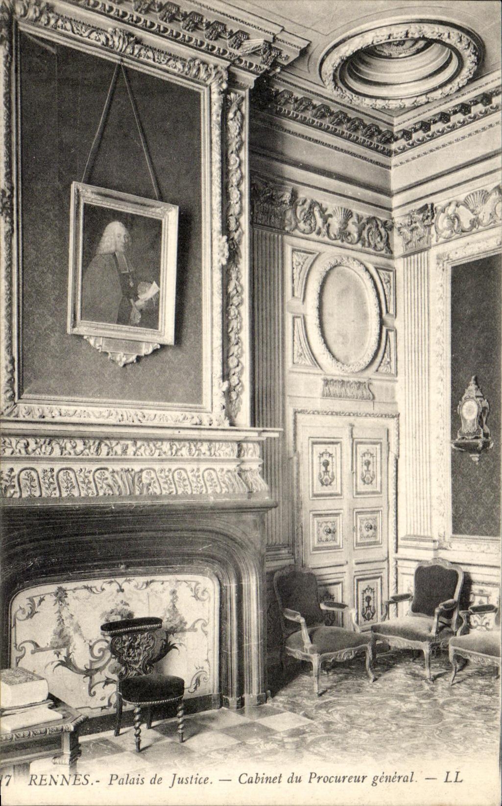 Rennes - Palais de Justice - Cabinet du Procureur général — LL