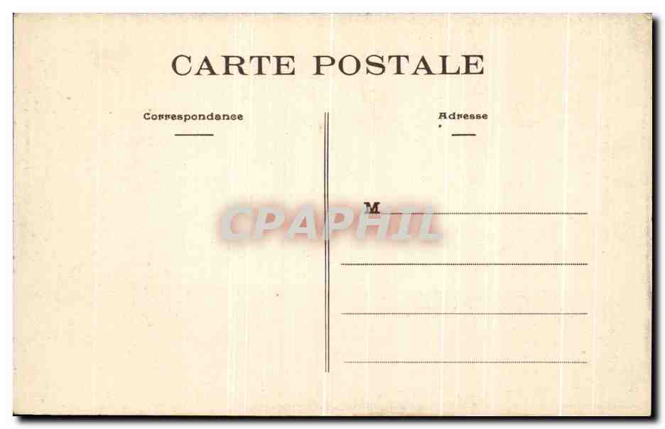 CPA Rennes Interieur Du Palais De Justice La Cour D'Assises — Rückseite