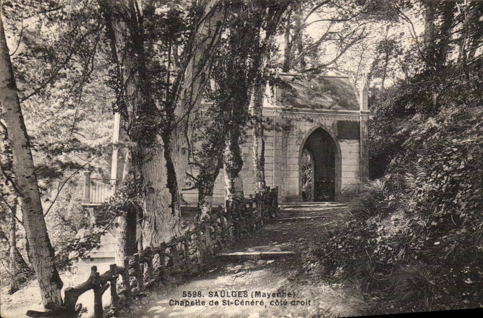 CPA Saulges Chapelle de St Cenere