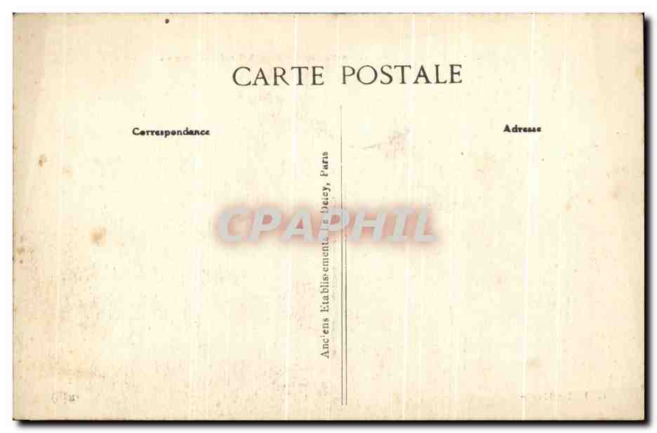 CPA Le Havre Le Transatiantique Paris entrant au port Bateau Paquebot  — Rückseite