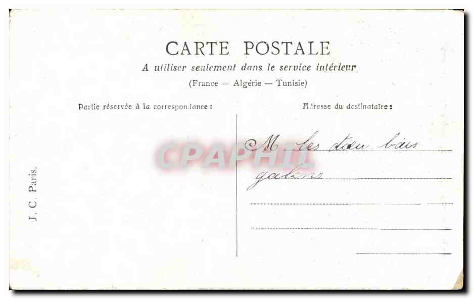 CPA Amoureuse Peche Femme — Rückseite