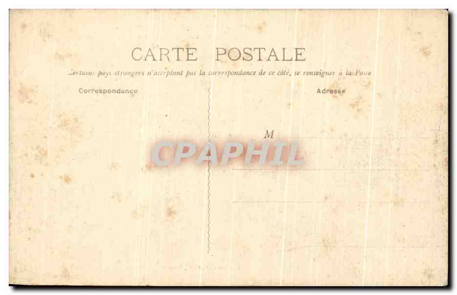 CPA Angers Jardin Des Plantes La Pelouse Des Cygnes — Verso