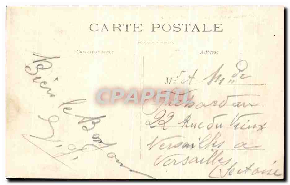 Nancy — L'Hôpital militaire — Éditeur G. G. Nandy, n° 168 — Reverso