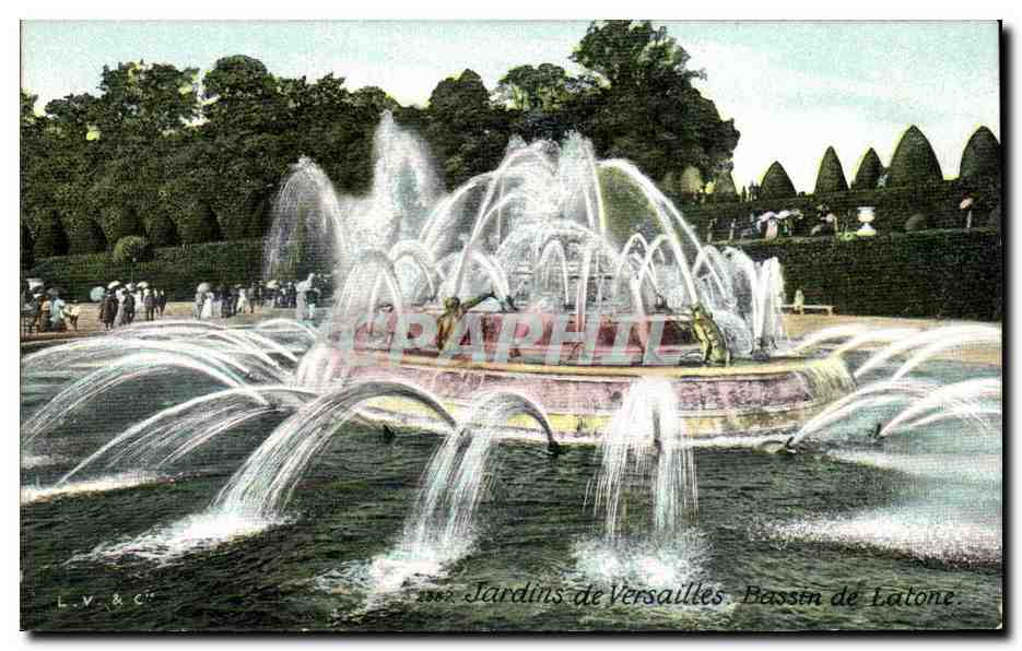 Jardins de Versailles — Bassin de Latone — L.V. & C°