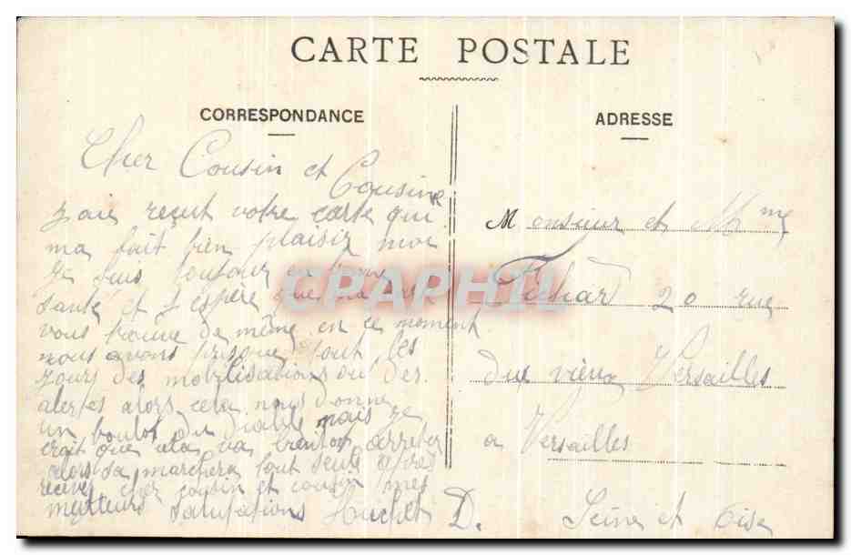 Chalons-sur-Marne — Jardins de la Préfecture — éditeur non identifié, n° 88 — Back