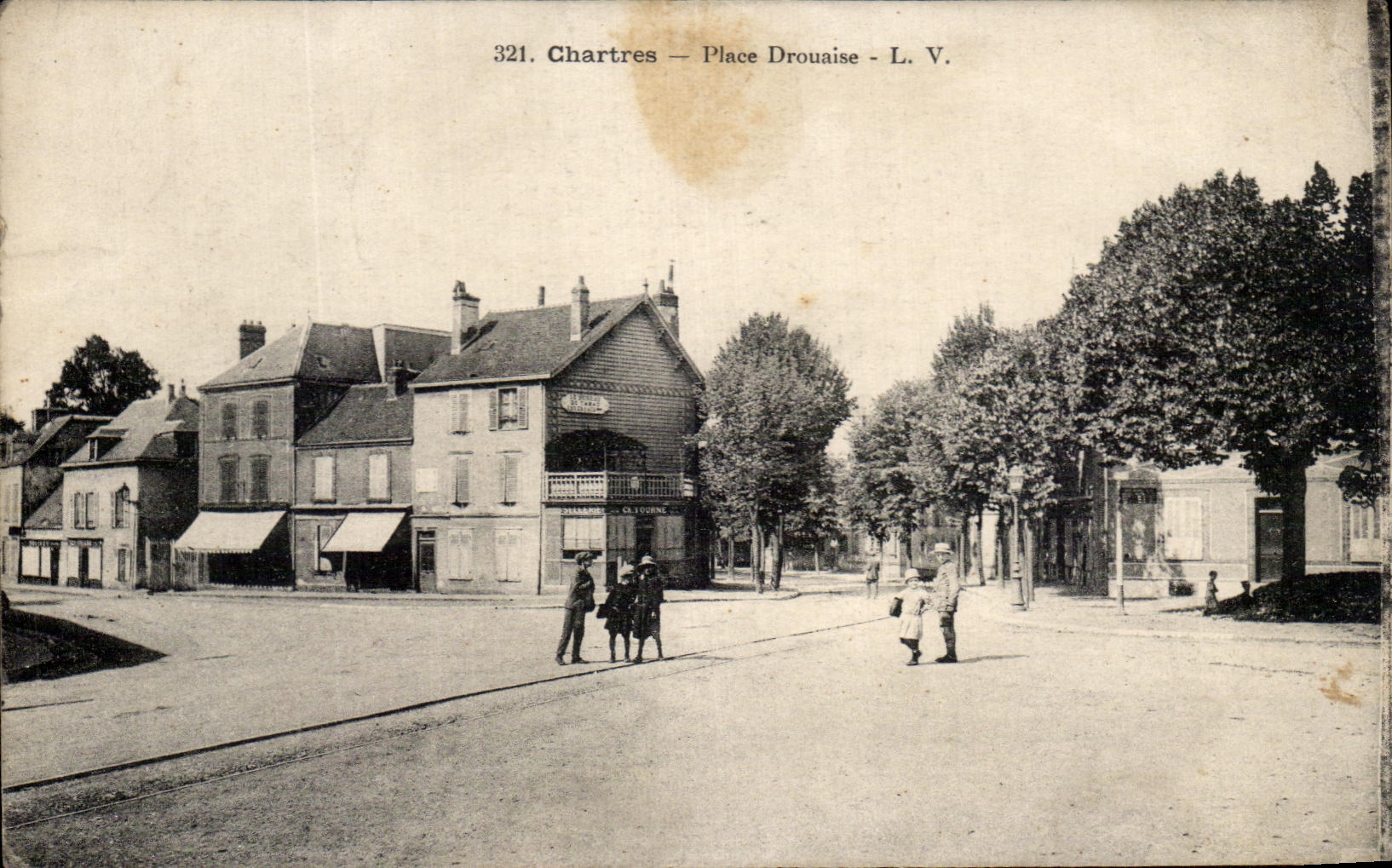 CPA Chartres Place Drouaise