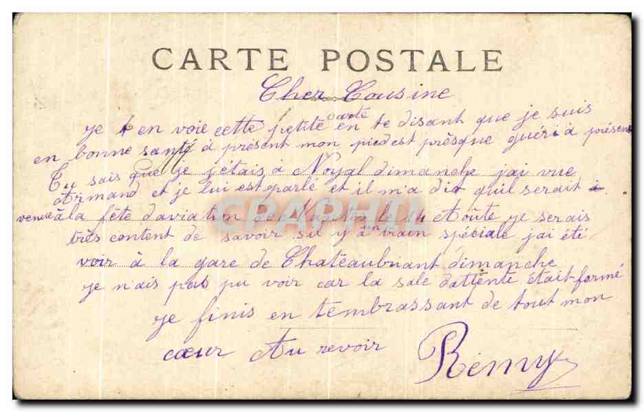 CPA Paris Sorbonne Universite — Rückseite