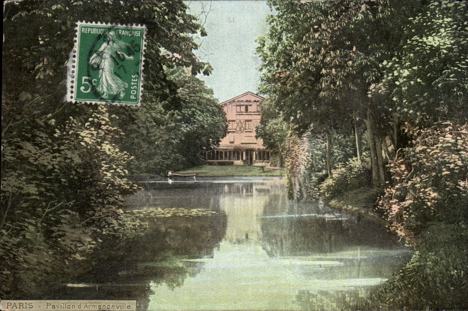 CPA Paris Pavillon d'Armenonville