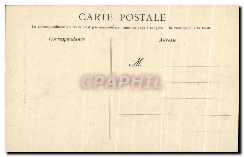 CPA Angers Eglise Notre Dame Sortie de Messe — Rückseite
