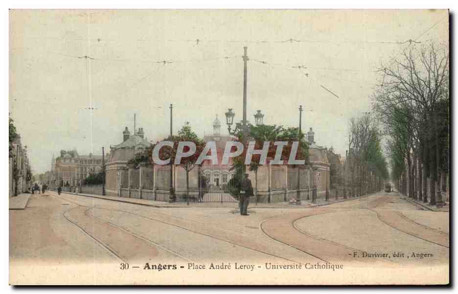 CPA Angers Place Andre Leroy Universite Catholique 