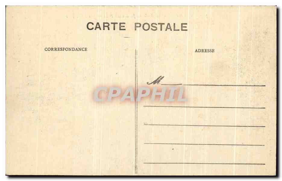 CPA Angers Vue Generale Du Jardin Des Plantes — Rückseite