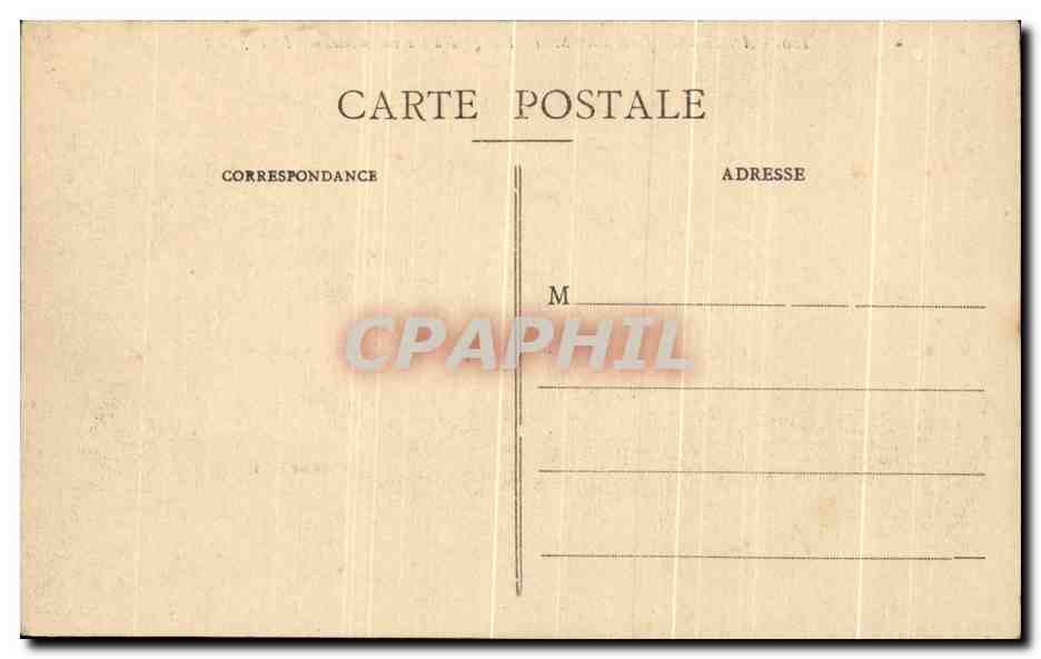 CPA Angers Jardin Du Mail Vue Generale A Vol D'Oiseau — Rückseite