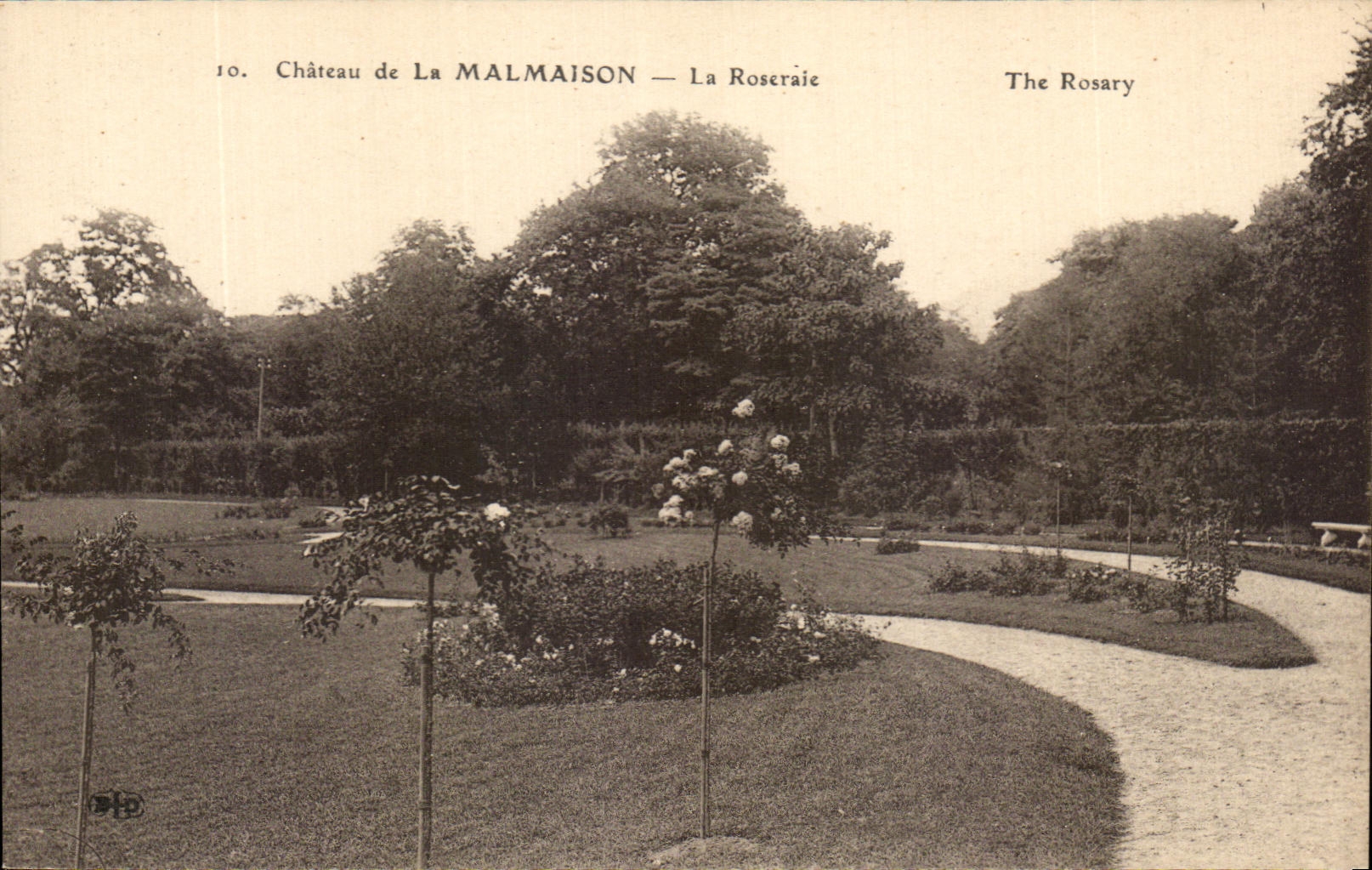 CPA Chateau de La Malmaison La Roseraie