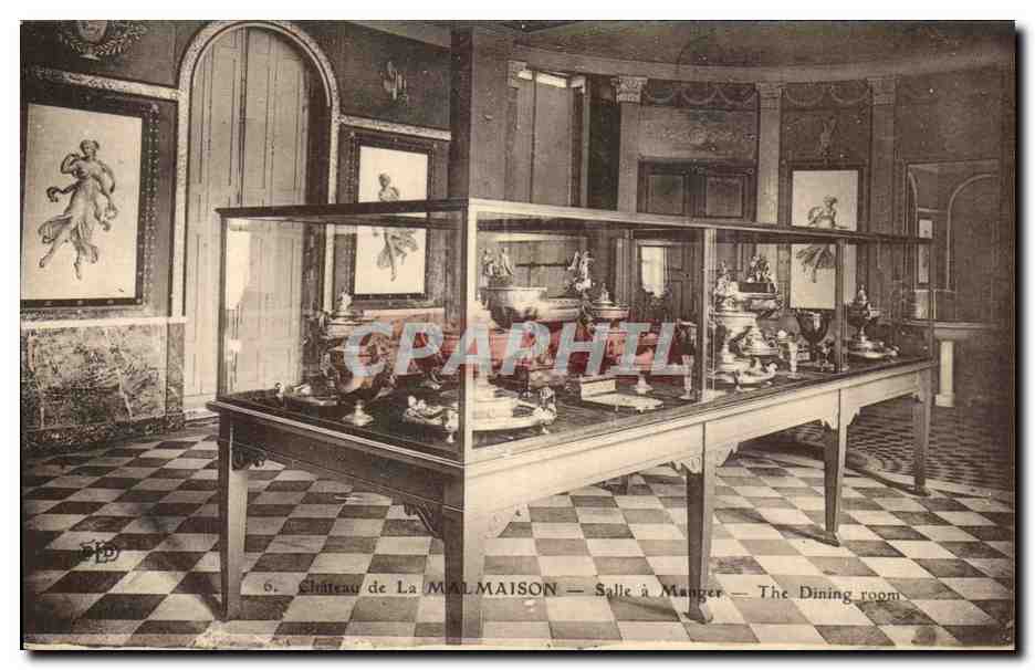 CPA Chateau de la Malmaison Salle a Manger 