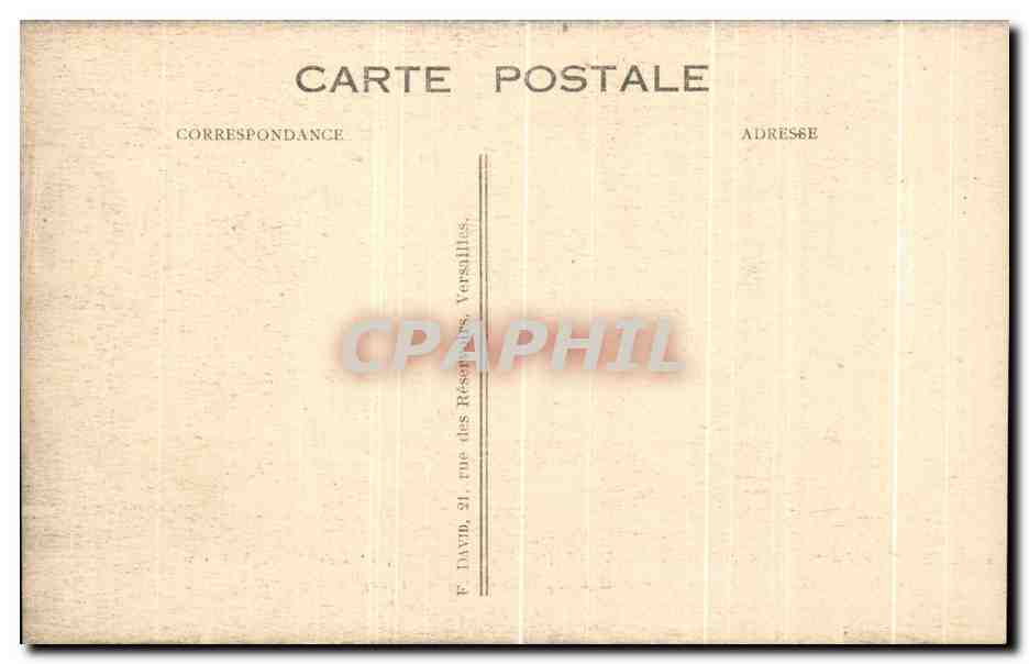 CPA En Coin De La Chambre De Bonaparte Consul aux tuileries Napoleon &er — Rückseite