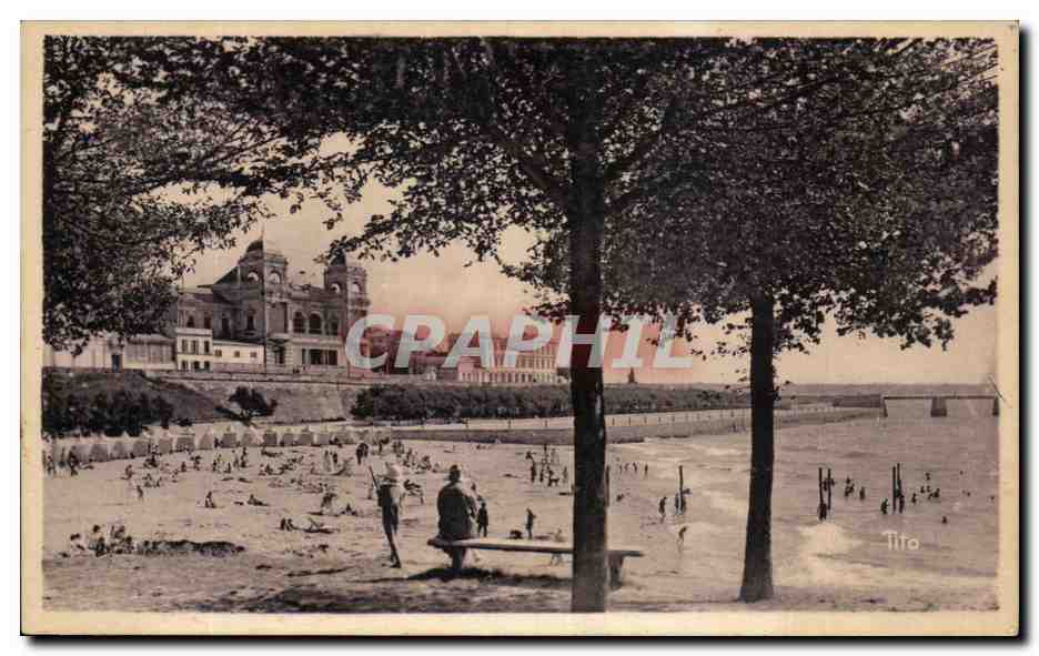 CPA Royan La Conche et le Casino de Foncillon