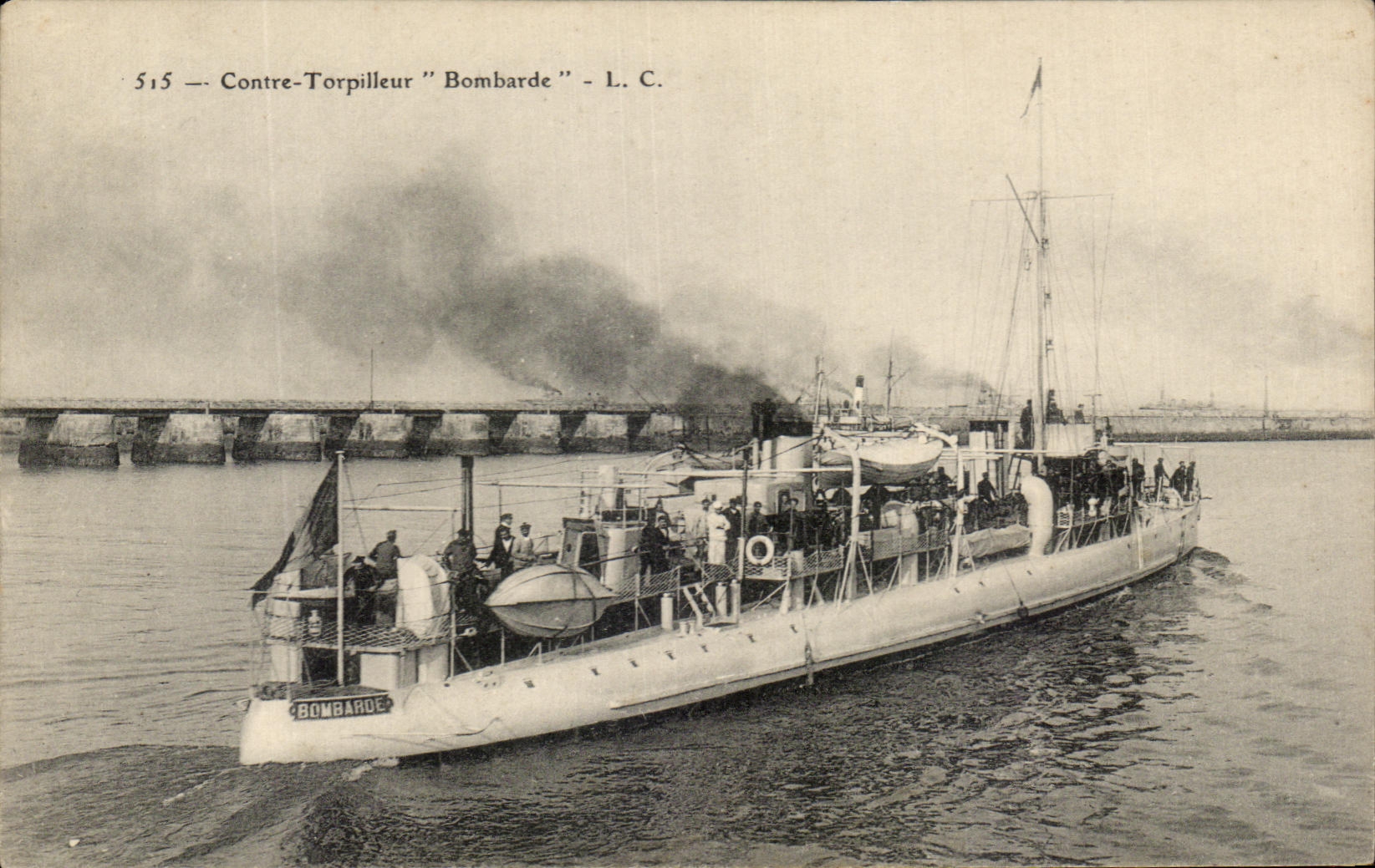 Contratorpedier "Bombarde" — L.C. — n°515