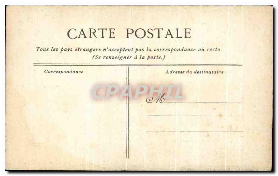 CPA Le Jaureguiberry Bateau Guerre  — Verso