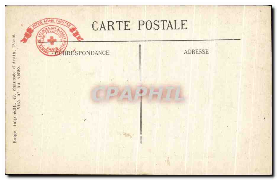 CPA Musee De L'Armee Campagne Debris du zeppelin Badonviller  — Rückseite