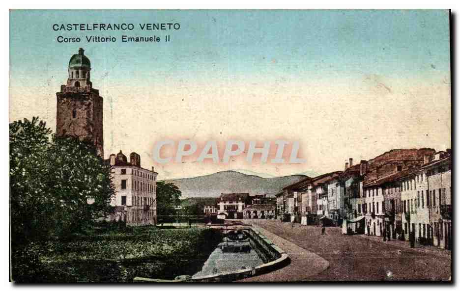 CPA Castelfranco Veneto Corso Vittorio Emanuele II
