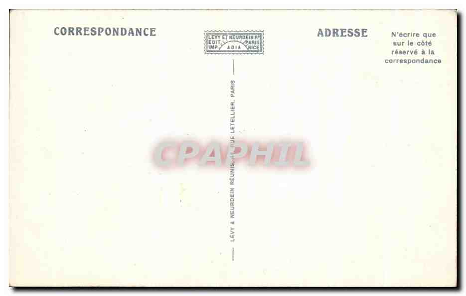 CPA Nice Effet de Sofeil Couchant — Rückseite