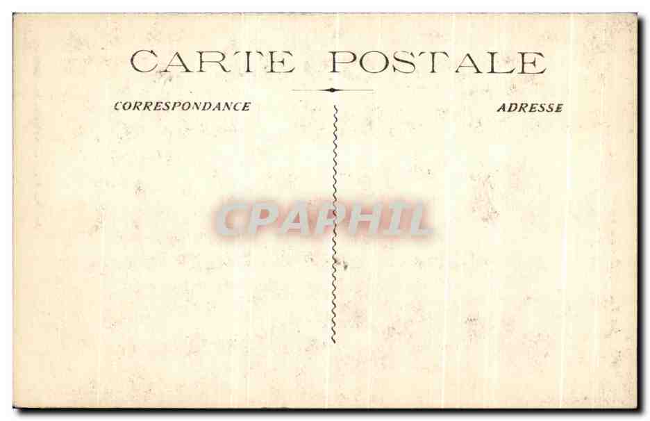 CPA La Turbie La Vieille Eglise — Rückseite