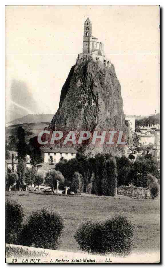 CPA Le Puy Le Rochere Saint Michel
