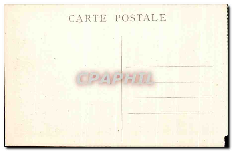 CPA Autun Antique — Rückseite
