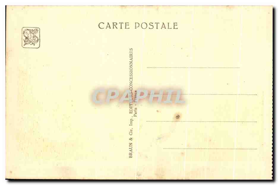 Pabellón de Annam — Exposición Colonial Internacional — París 1931 — Reverso