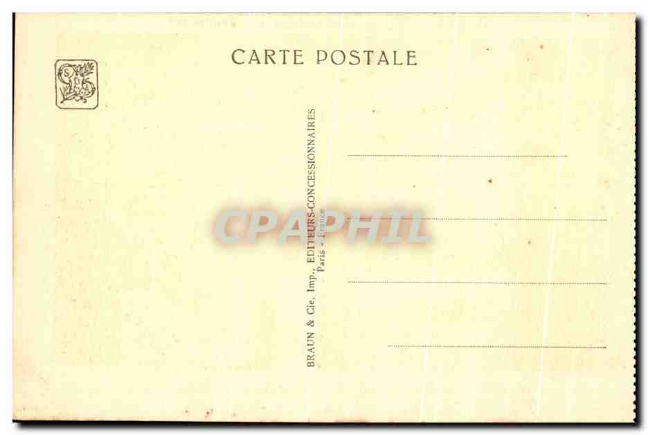 CPA Expostion Coloniale Internationale Paris 1931 Algerie Pavillon Du Maroc — Rückseite