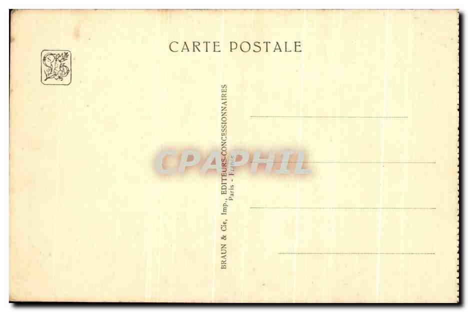 CPA Expostion Coloniale Internationale Paris 1931 Vue D'Ensemble De La Section Portugaise — Rückseite