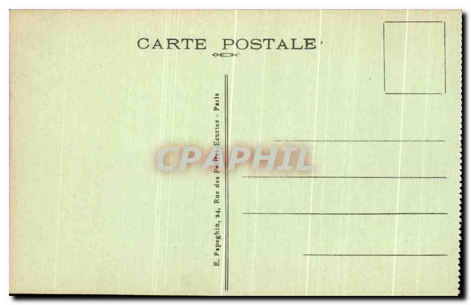 CPA Paris Le Trocadero et le Pont d'Iena automobile — Rückseite