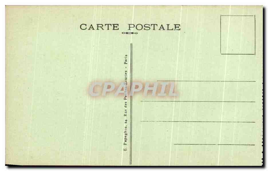 CPA Paris Notre Dame Le Parvis et la Seine  — Verso