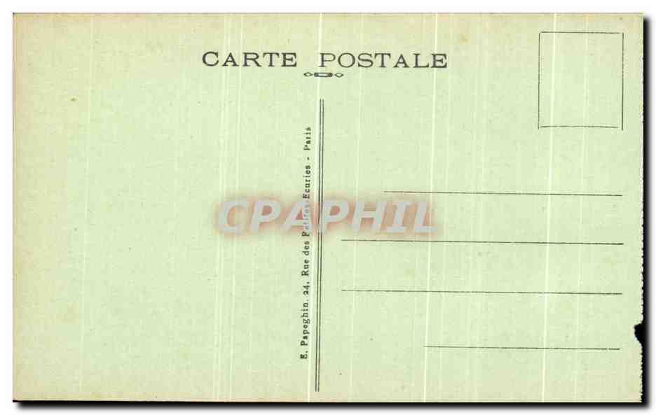 CPA Paris Place de la Bastille Et Bastille Et Colonne de Juillet — Verso