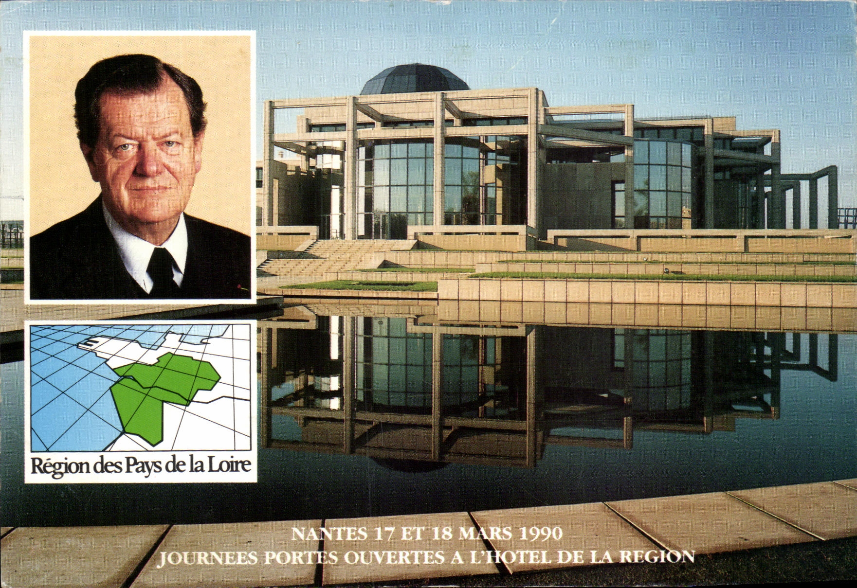 Hôtel de la Région des Pays de la Loire — Nantes, 17 et 18 mars 1990 — Journées Portes Ouvertes