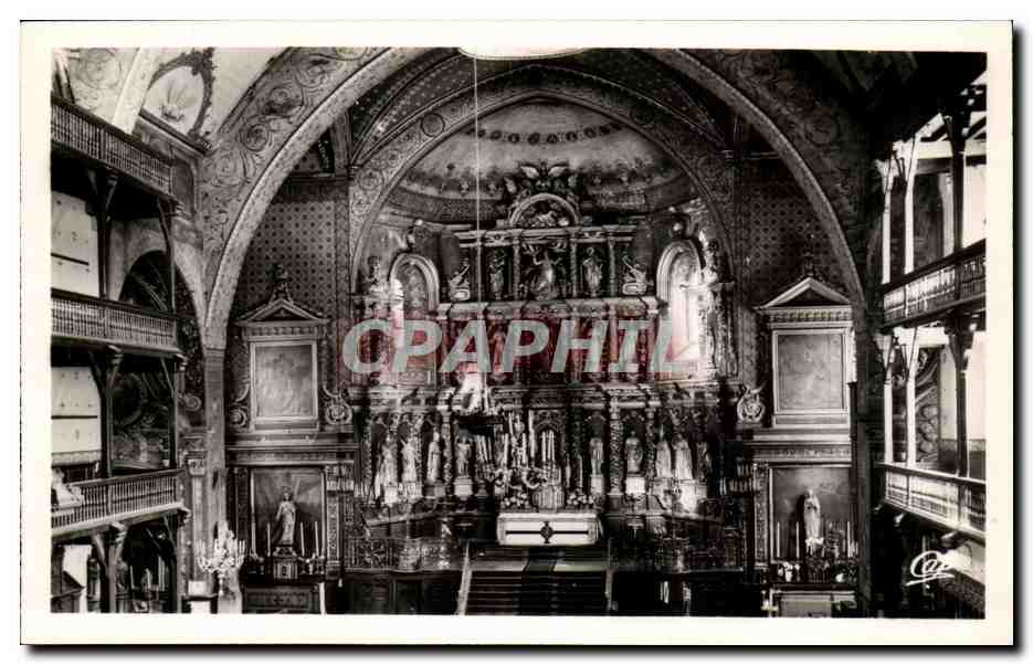 Intérieur de l'Église Saint-Jean-Baptiste — ST-JEAN-DE-LUZ — éditeur C.A.P. - PARIS, n° 139
