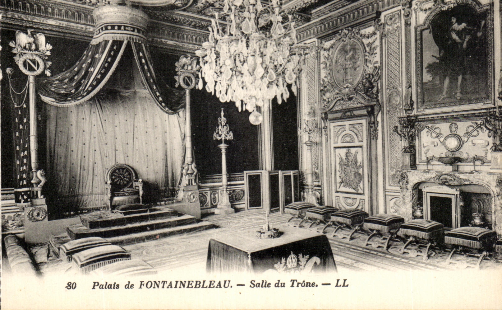 Palazzo di FONTAINEBLEAU — Sala del Trono — LL